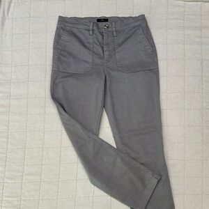 J. Crew Women's Straight Leg Jeans in Slate Gray